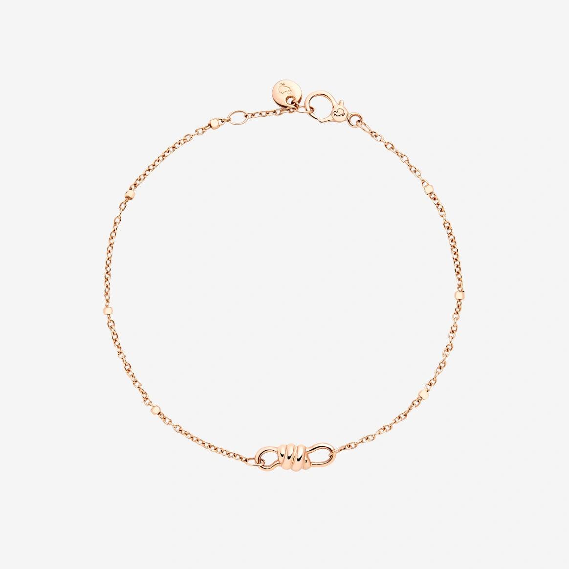 DoDo NODO Bracelet in 9k Rose Gold - Orsini Jewellers