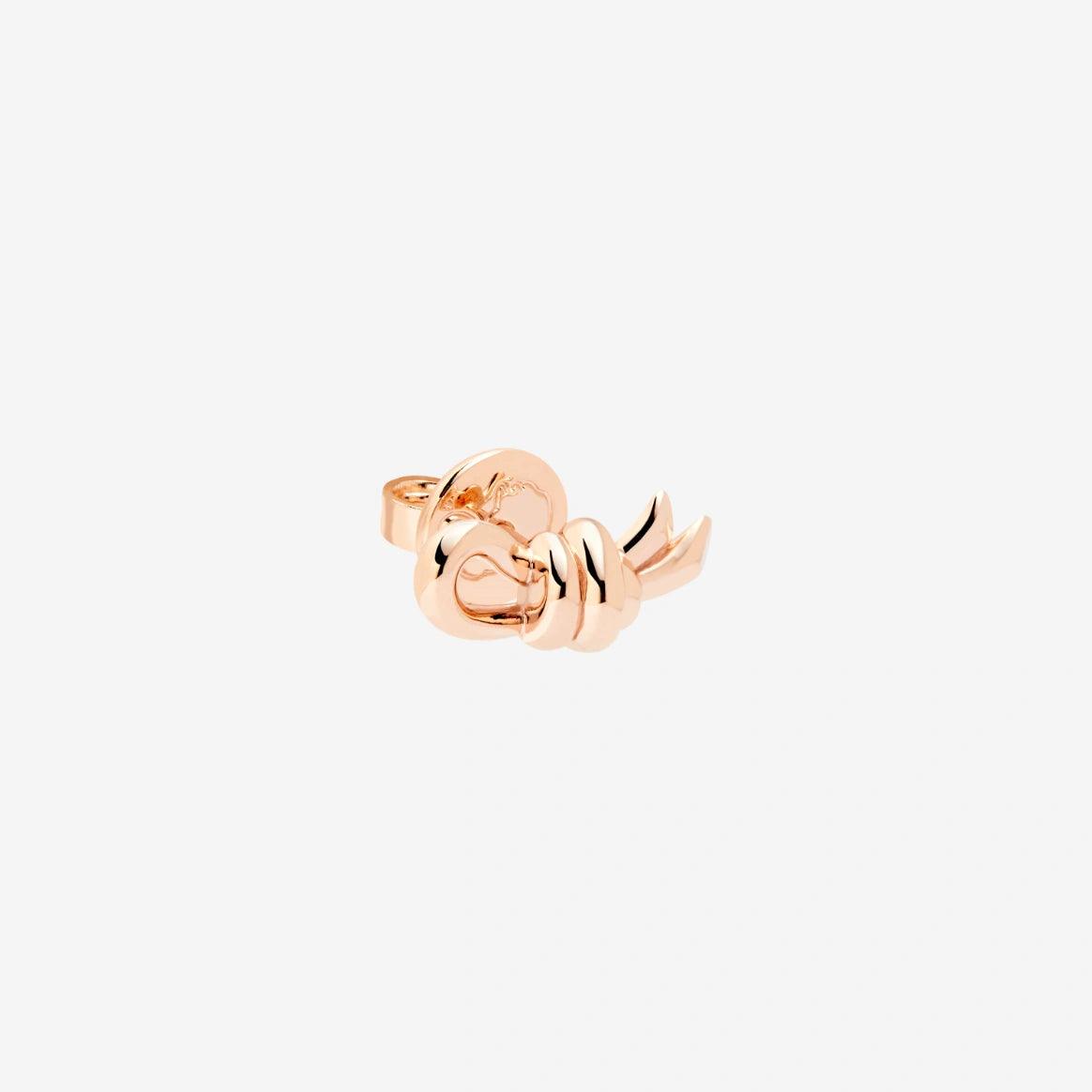 DoDo NODO Stud Earrings Rose Gold - Orsini Jewellers