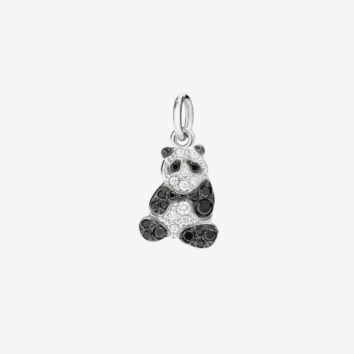 DoDo Panda Charm Diamonds and White Gold - Orsini Jewellers