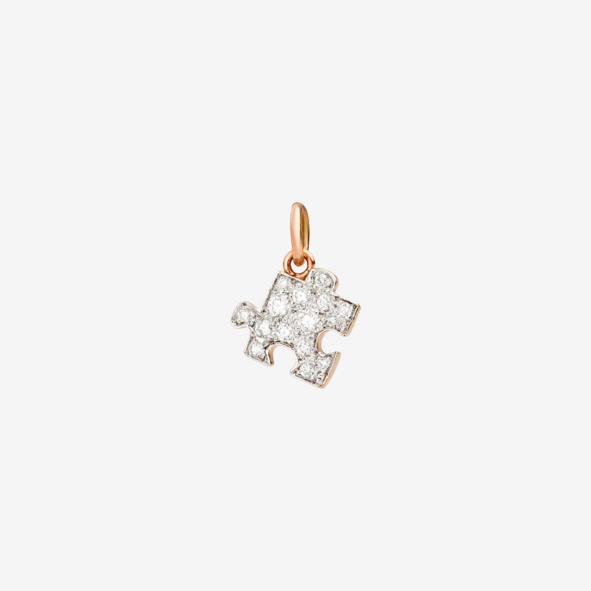 DoDo PUZZLE Charm with White Diamonds - Orsini Jewellers