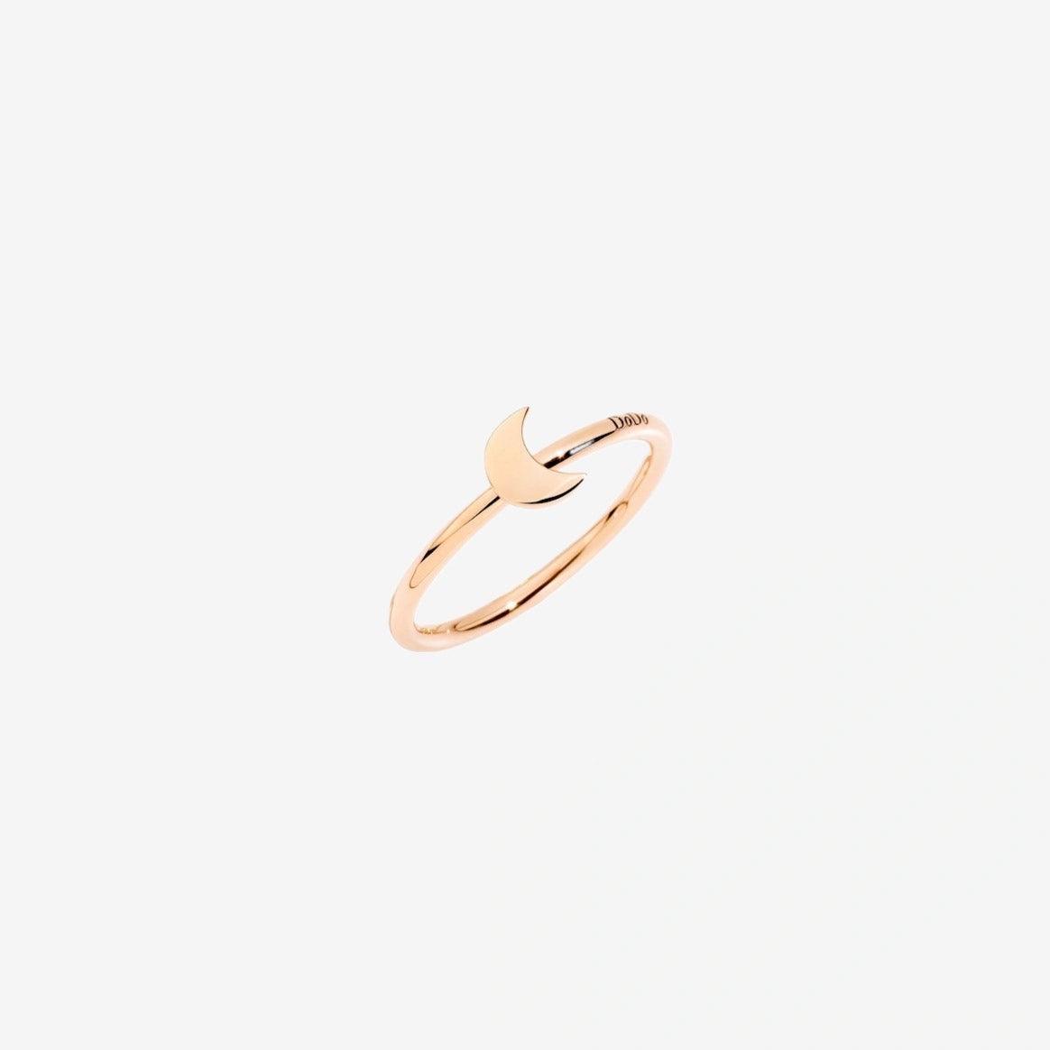 DoDo Ring MOON in 9k Rose Gold - Orsini Jewellers