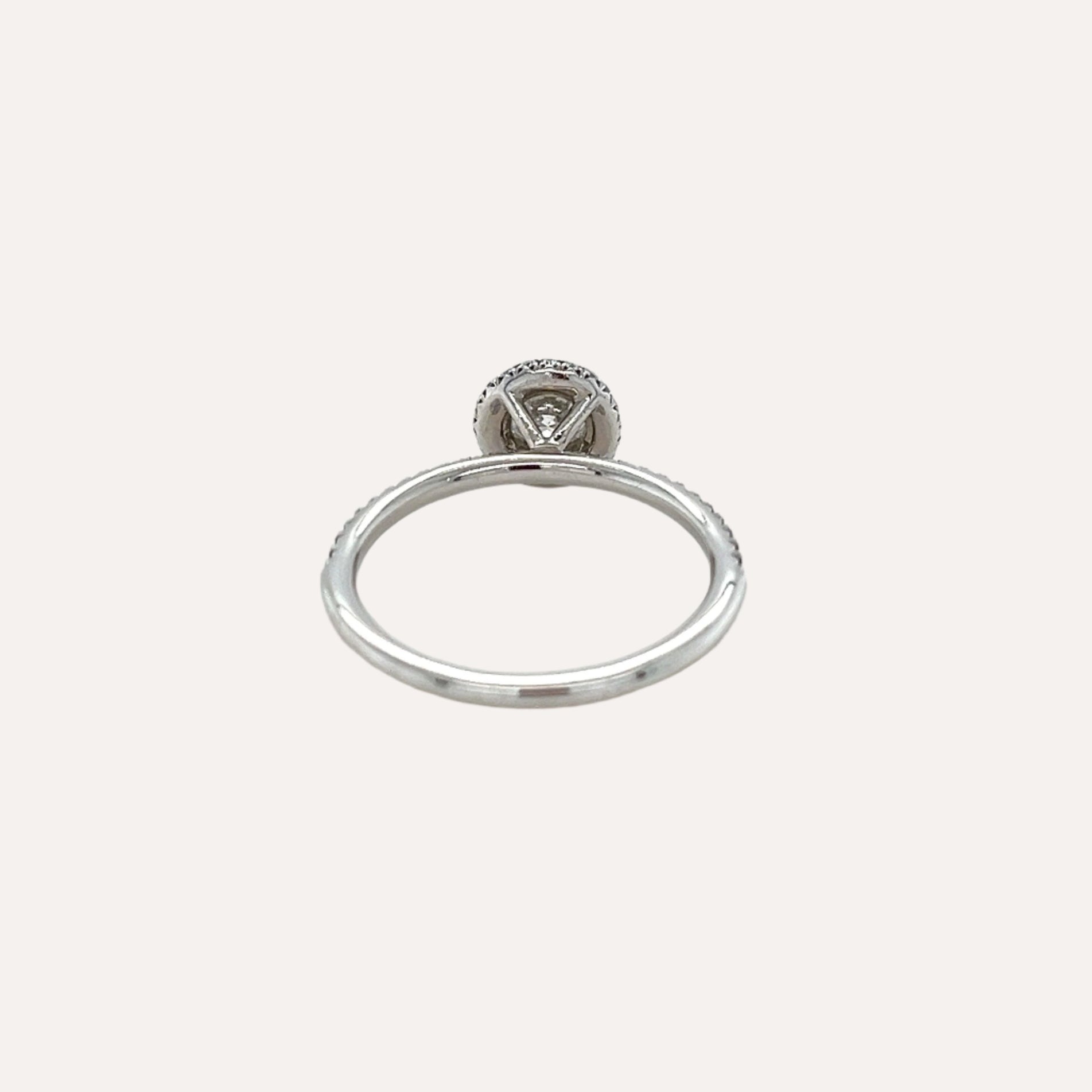 Hulchi Belluni Diamond Ring with Halo - Orsini Jewellers