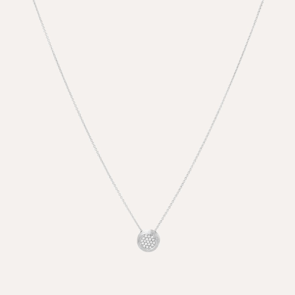 marco bicego white gold and diamond necklace