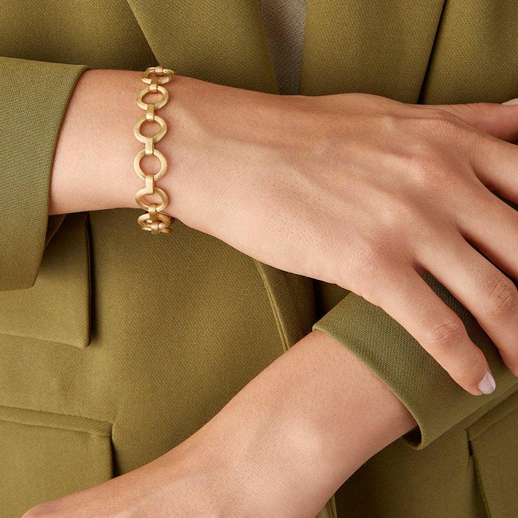 Marco Bicego Jaipur Flat Link 18k Yellow Gold Bracelet - Orsini Jewellers