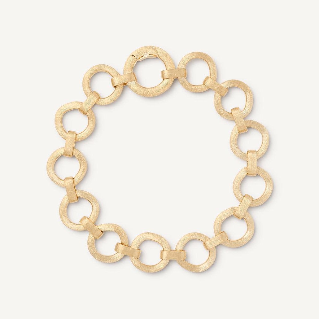 Marco Bicego Jaipur Flat Link 18k Yellow Gold Bracelet - Orsini Jewellers