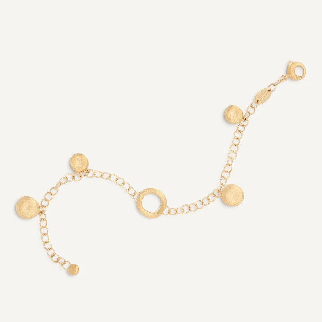 Marco Bicego Jaipur Link 18k Gold Disc Bracelet - Orsini Jewellers