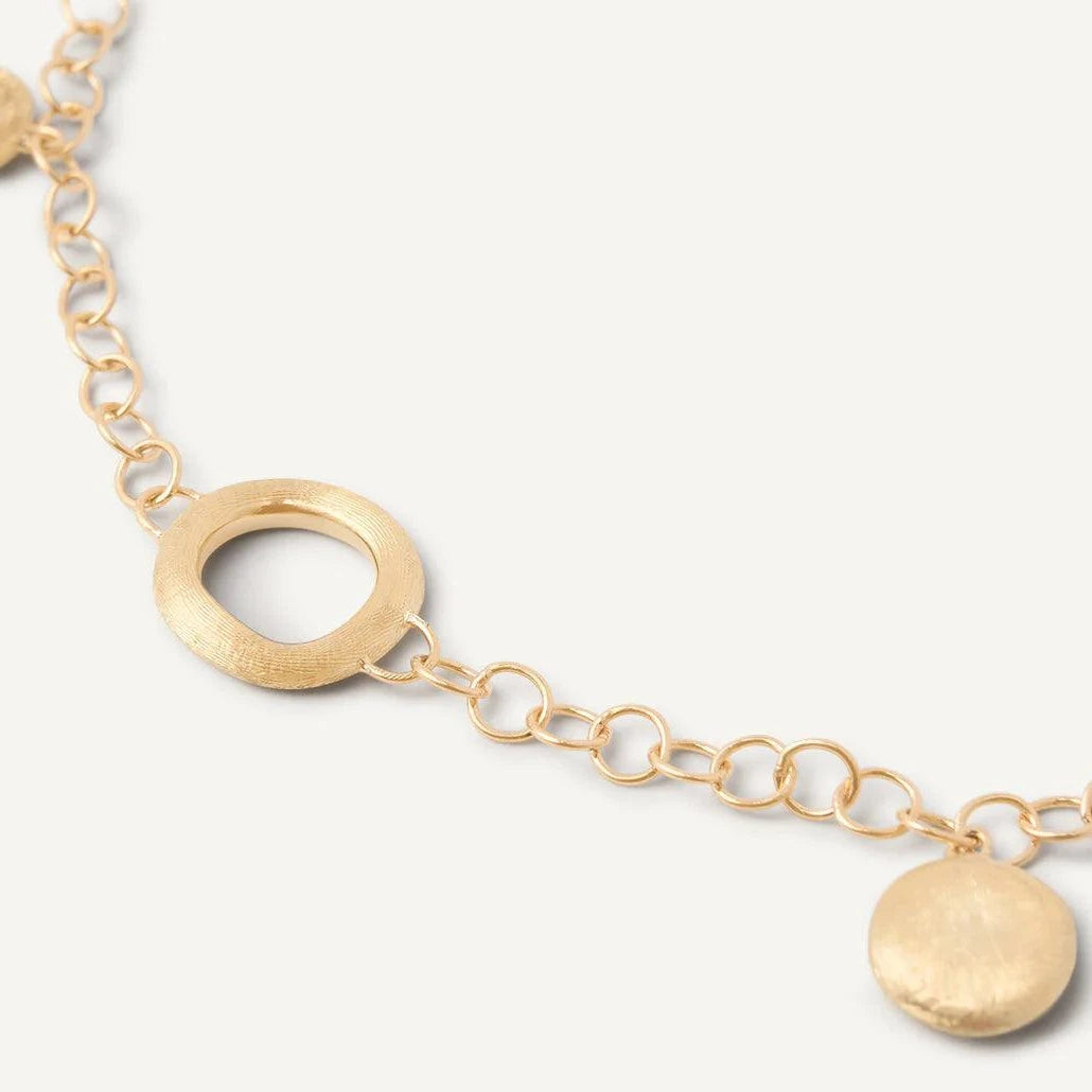 Marco Bicego Jaipur Link 18k Gold Disc Bracelet - Orsini Jewellers