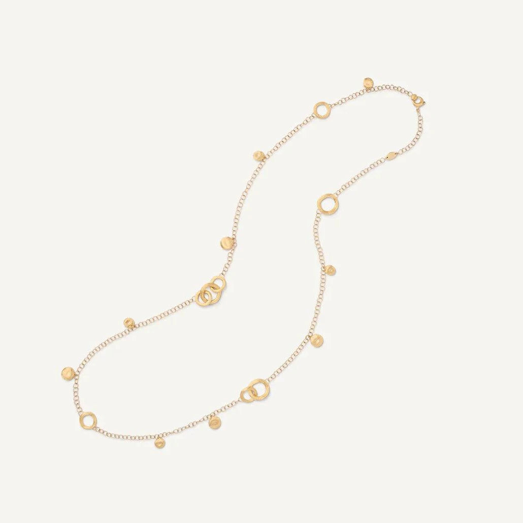 Marco Bicego Jaipur Link 18k Gold Necklace Long - Orsini Jewellers