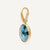 Marco Bicego London Blue Topaz and Yellow Gold Jaipur Pendant - Orsini Jewellers