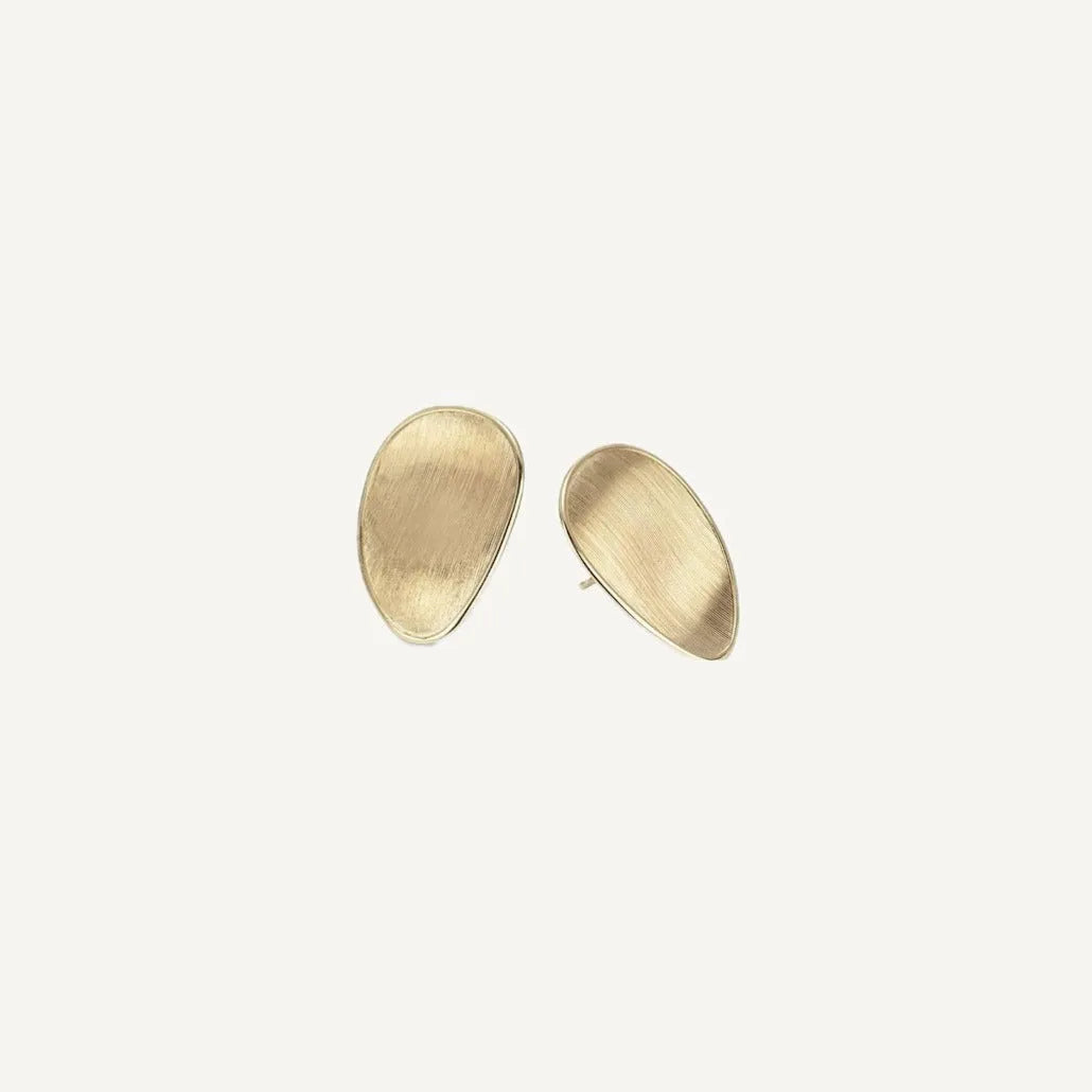 Marco Bicego Lunaria 18k Gold Stud Earrings Medium - Orsini Jewellers