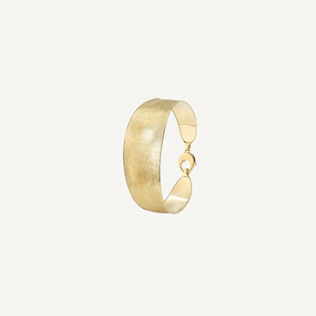 Marco Bicego Lunaria Bangle Wide 18k Gold - Orsini Jewellers