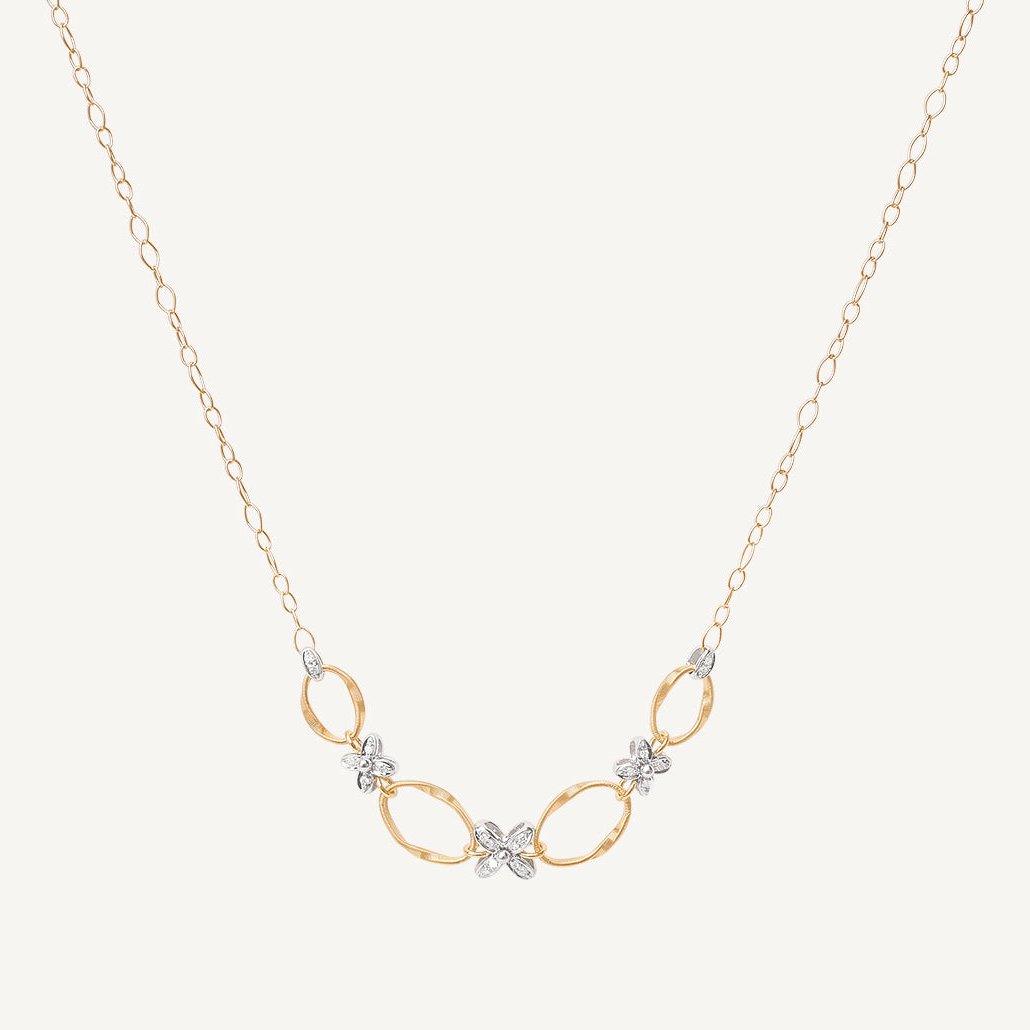 Marco Bicego Marrakech Onde 18k Gold and Diamond Necklace - Orsini Jewellers