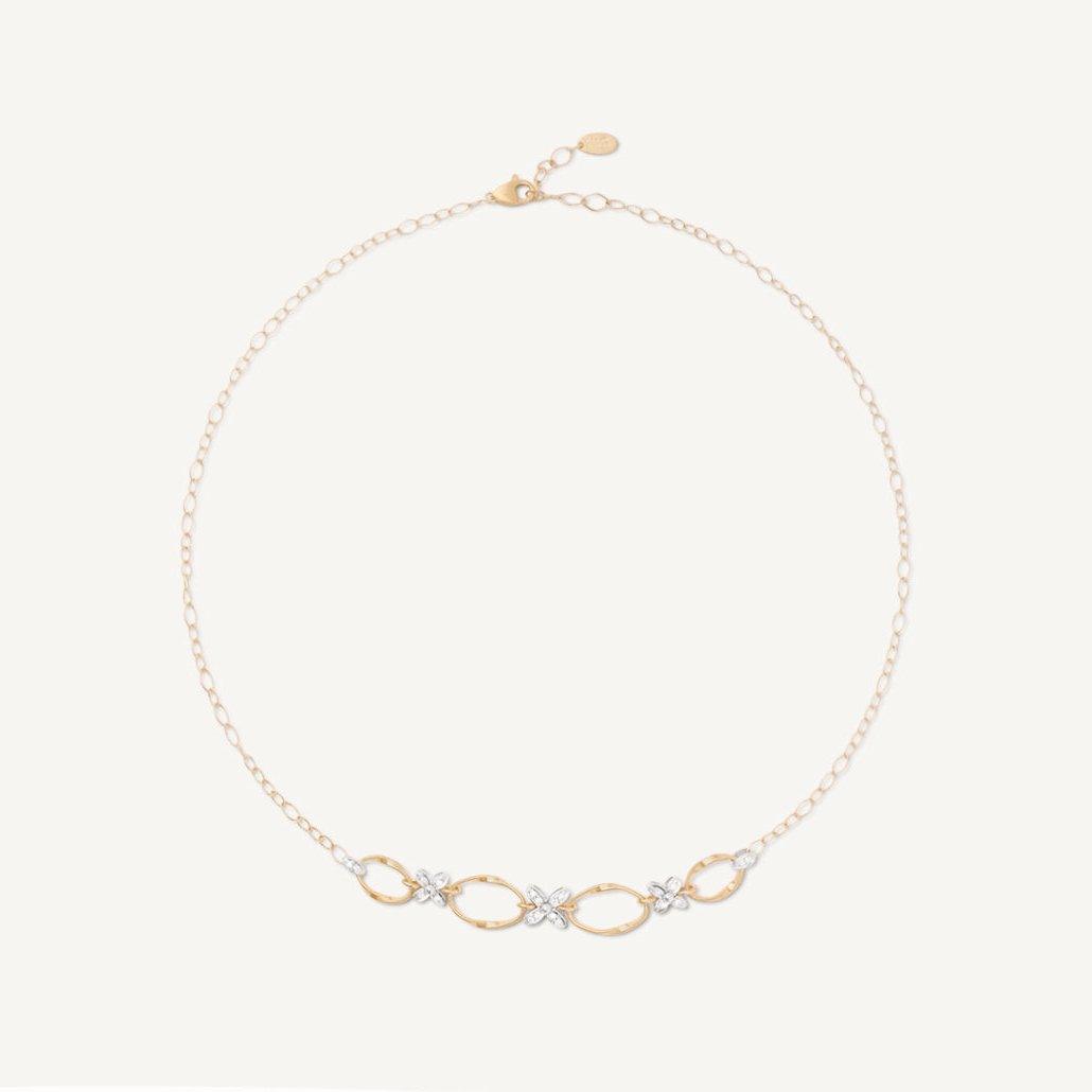 Marco Bicego Marrakech Onde 18k Gold and Diamond Necklace - Orsini Jewellers