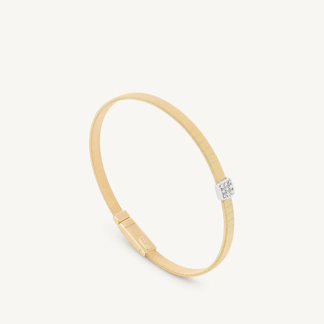 Marco Bicego Masai Classic Gold Diamond Bracelet - Orsini Jewellers