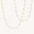 Marco Bicego Siviglia 18k Gold Necklace with Mother of Pearl Long - Orsini Jewellers