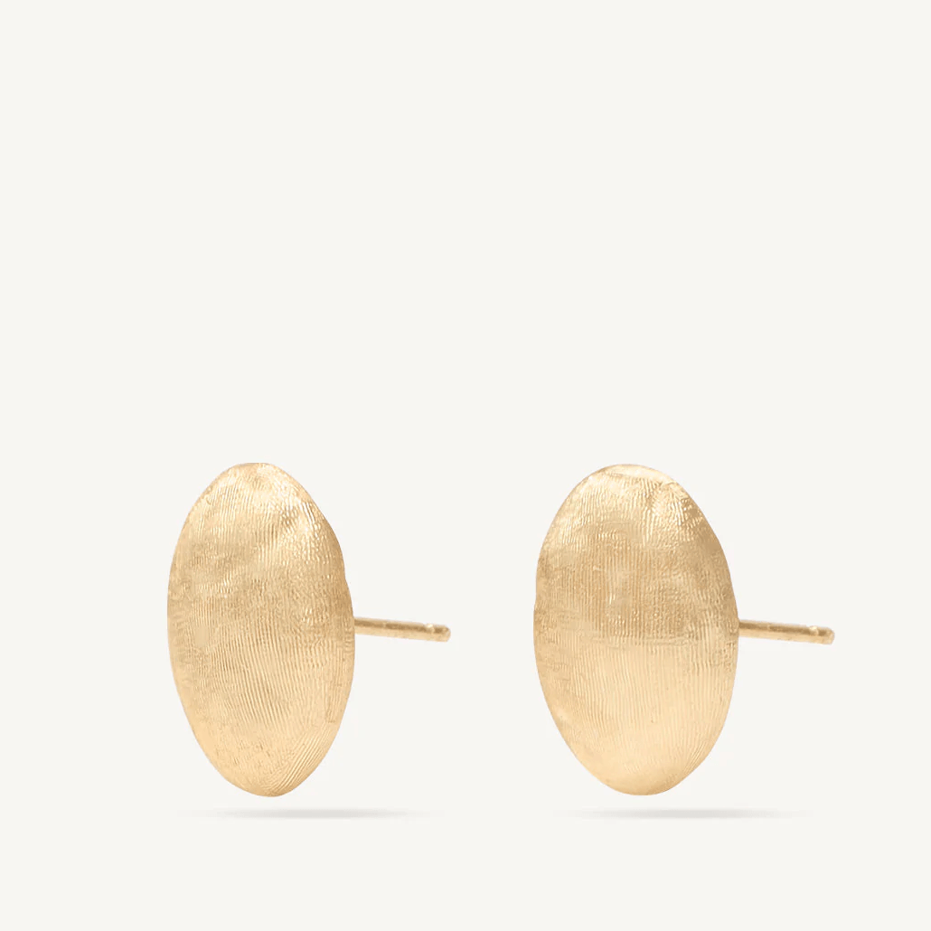 Marco Bicego Siviglia 18k Gold Stud Earring Large - Orsini Jewellers