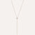 Nanis Candle Rose Gold and Diamonds Pendant Necklace - Orsini Jewellers