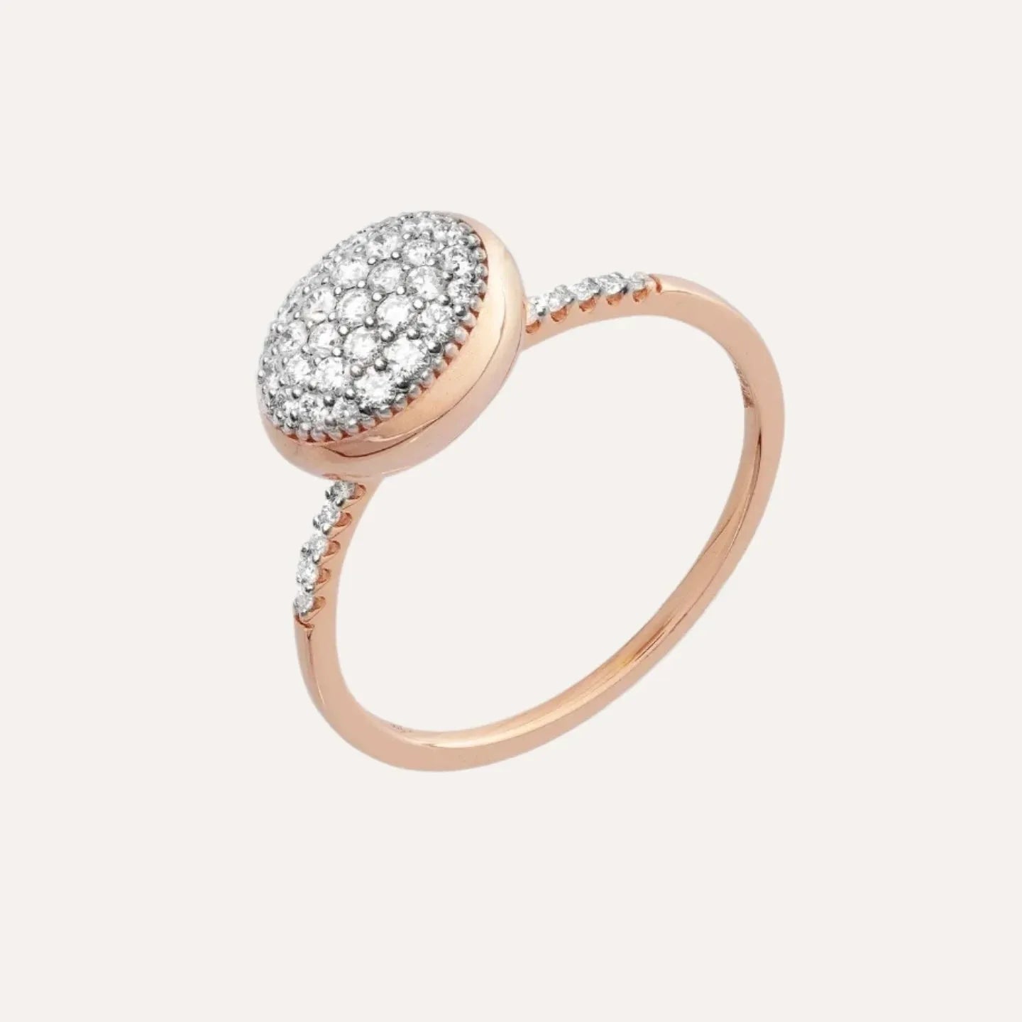 Nanis Elite Diamonds and Gold Romantic Engagement Ring (Medium) - Orsini Jewellers