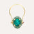 Nanis Gold, Sapphire, Green Labradorite and Rock Crystal Double Face Ring (Medium) - Orsini Jewellers