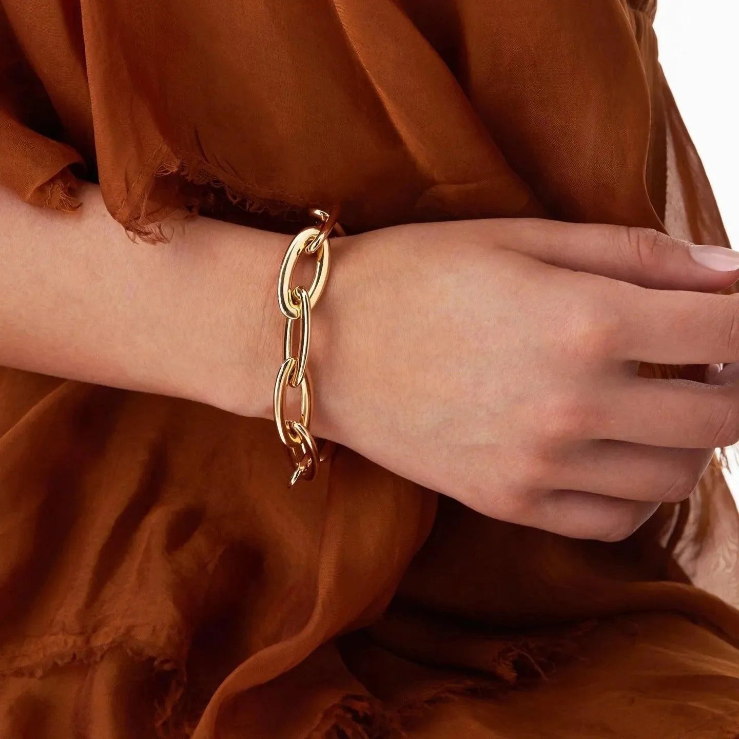 Nanis Libera Icon Rose Gold Chain Bracelet - Orsini Jewellers