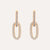 Nanis Libera Soul Rose Gold and Diamond Drop Earrings - Orsini Jewellers