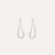 Pomellato Fantina Earrings 18k White Gold with Diamonds - Orsini Jewellers