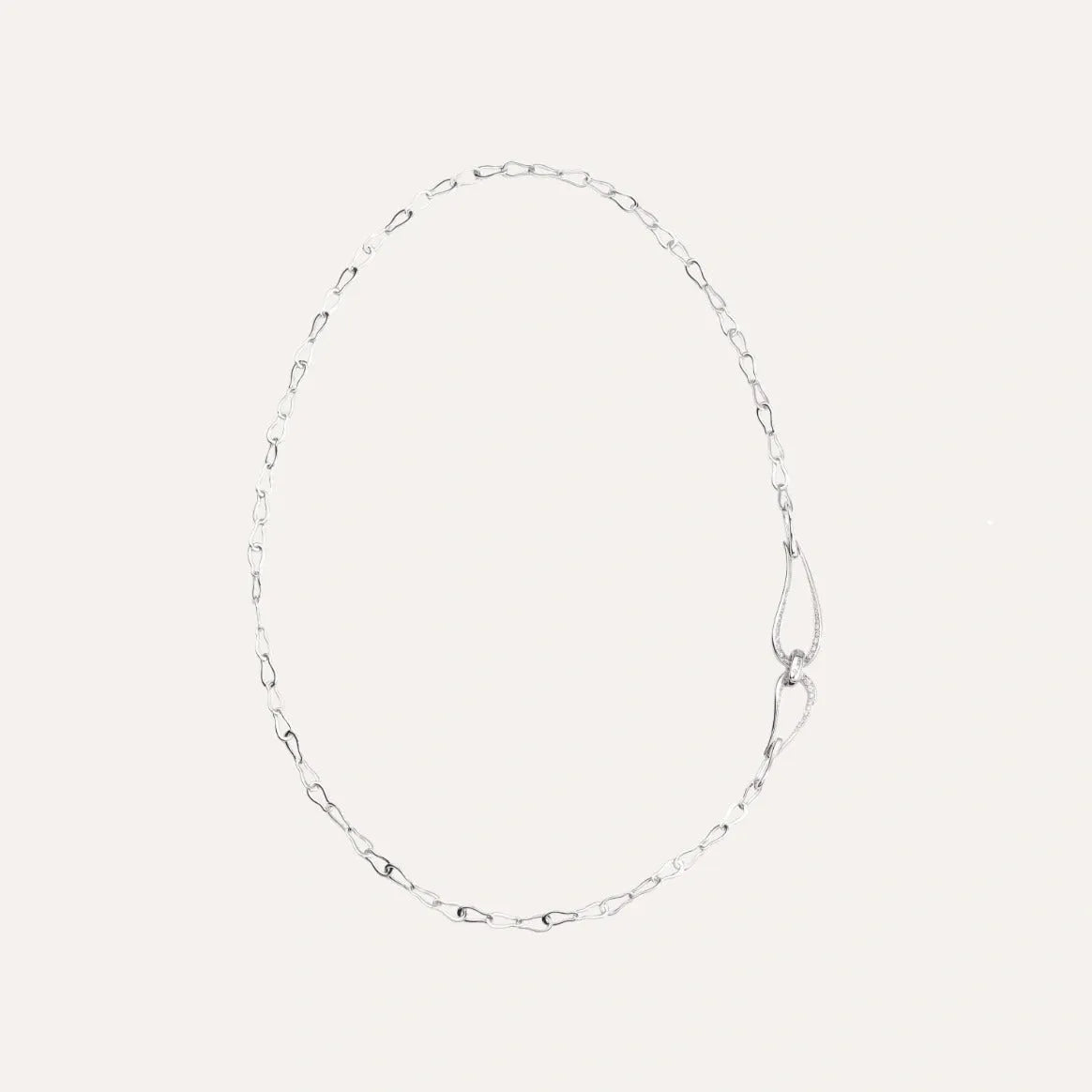 Pomellato Fantina Necklace in White Gold with Diamonds - Orsini Jewellers