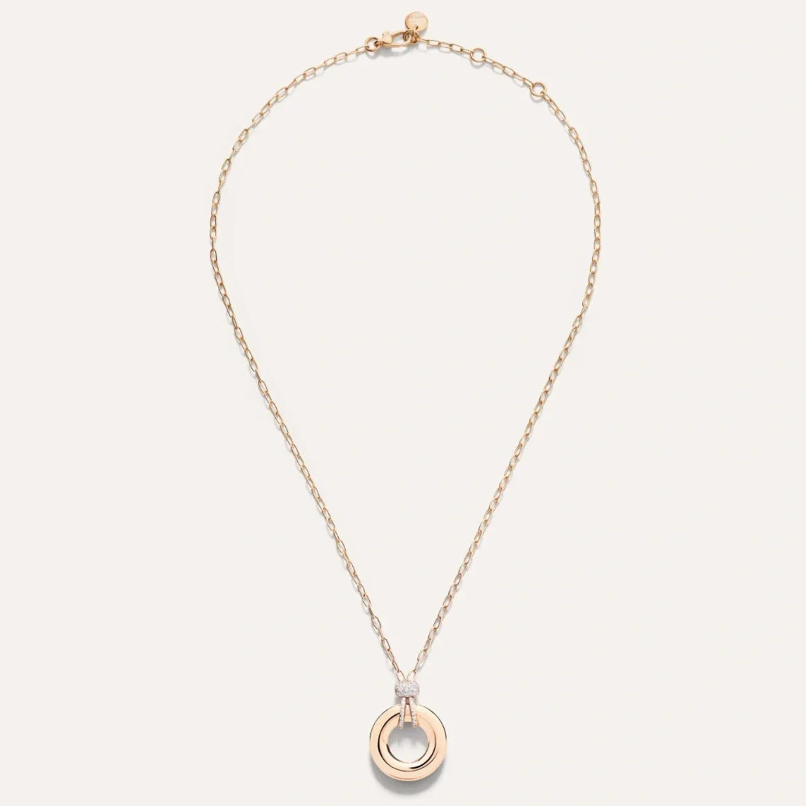 Pomellato Iconica Diamond Necklace and Pendant in 18k Gold - Orsini Jewellers