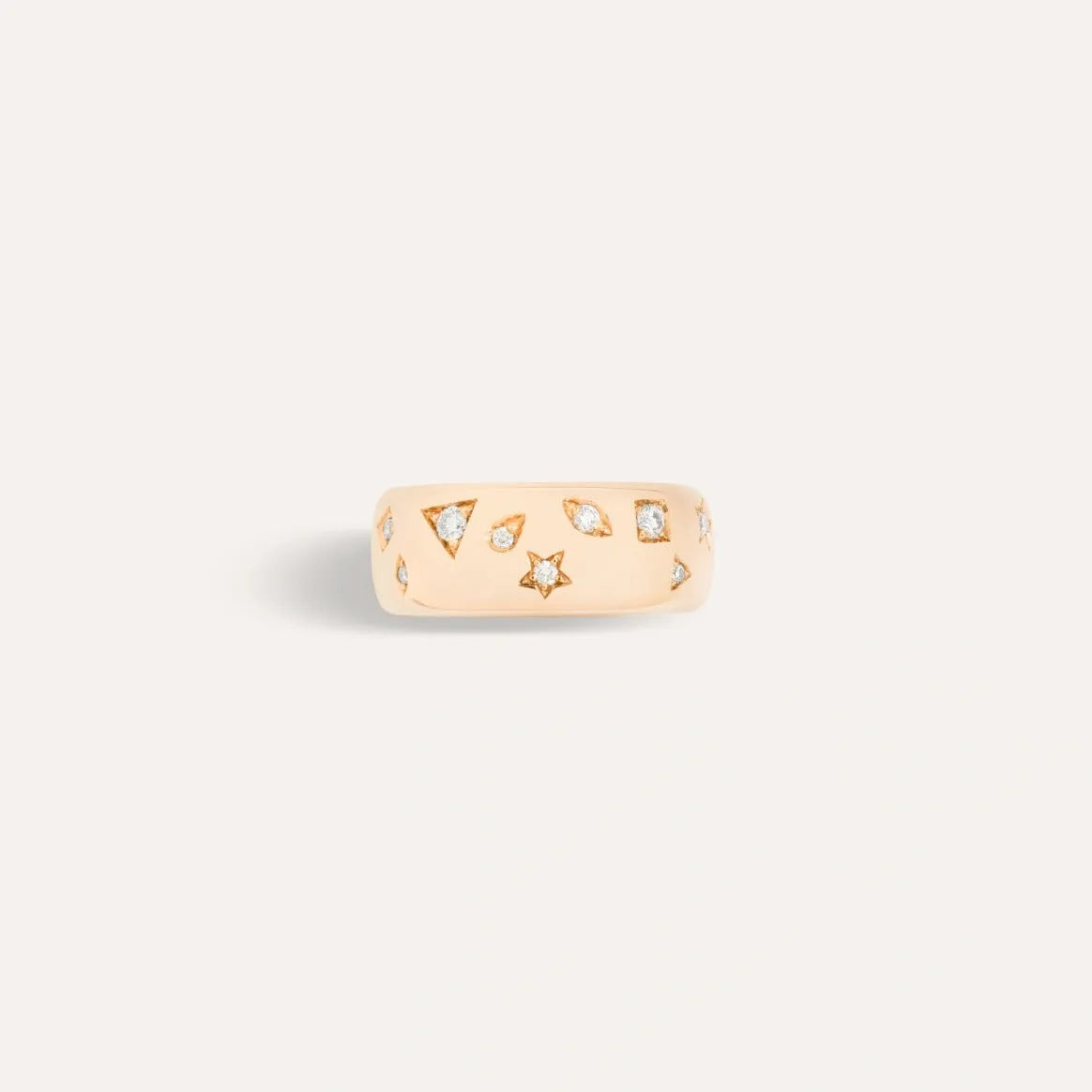 Pomellato Iconica Diamond Ring in 18k Rose Gold (medium) - Orsini Jewellers