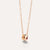 Pomellato Iconica Pendant with Chain in 18k Rose Gold with Coloured Gemstones - Orsini Jewellers