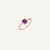 Pomellato M'Ama Non M'Ama Ring 18k Gold with Amethyst - Orsini Jewellers