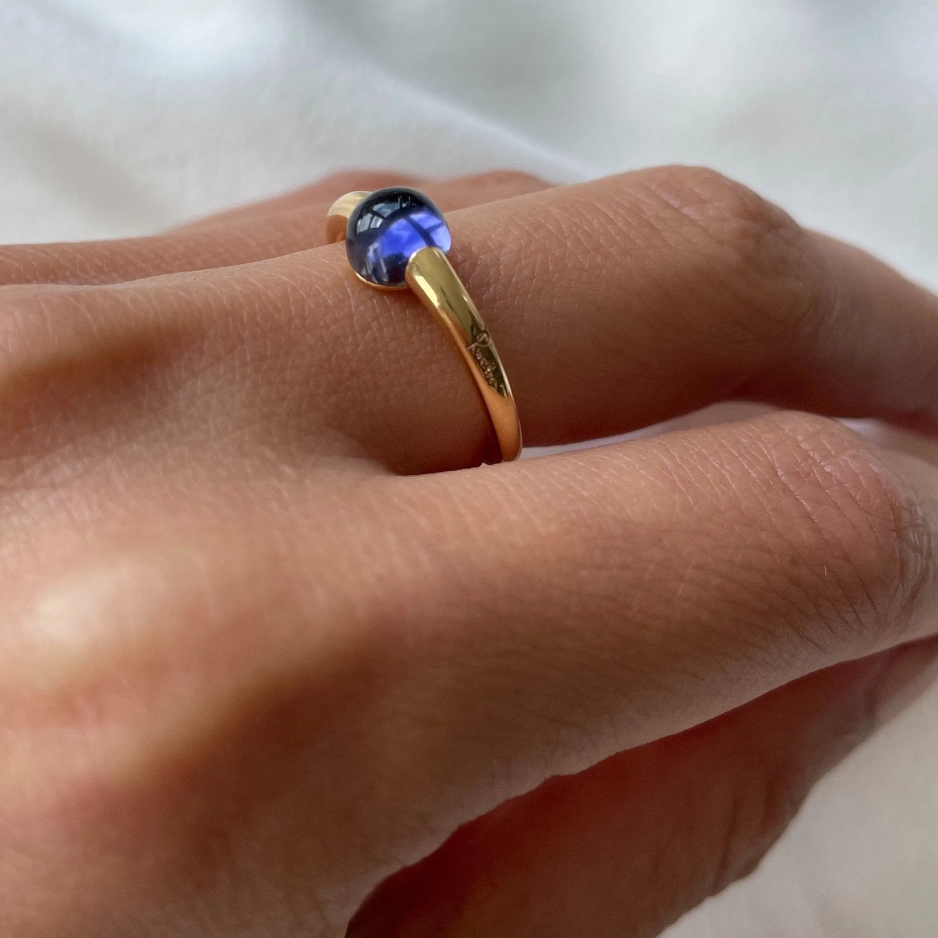 Pomellato Mama Non Mama Ring in 18k Rose Gold with Iolite - Orsini Jewellers