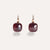 Pomellato Nudo Classic Earrings 18k Gold with Garnet - Orsini Jewellers