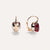 Pomellato Nudo Classic Earrings 18k Gold with Garnet - Orsini Jewellers