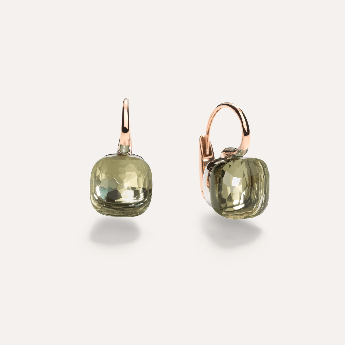 Pomellato Nudo Classic Earrings 18K Gold with Prasilite - Orsini Jewellers