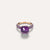 Pomellato Nudo Classic Ring 18k Gold Amethyst, Jade & Amethyst Pave - Orsini Jewellers