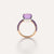 Pomellato Nudo Classic Ring 18k Gold Amethyst, Jade & Amethyst Pave - Orsini Jewellers