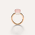 Pomellato Nudo Classic Ring 18k Gold with Pink Quartz Rose - Orsini Jewellers