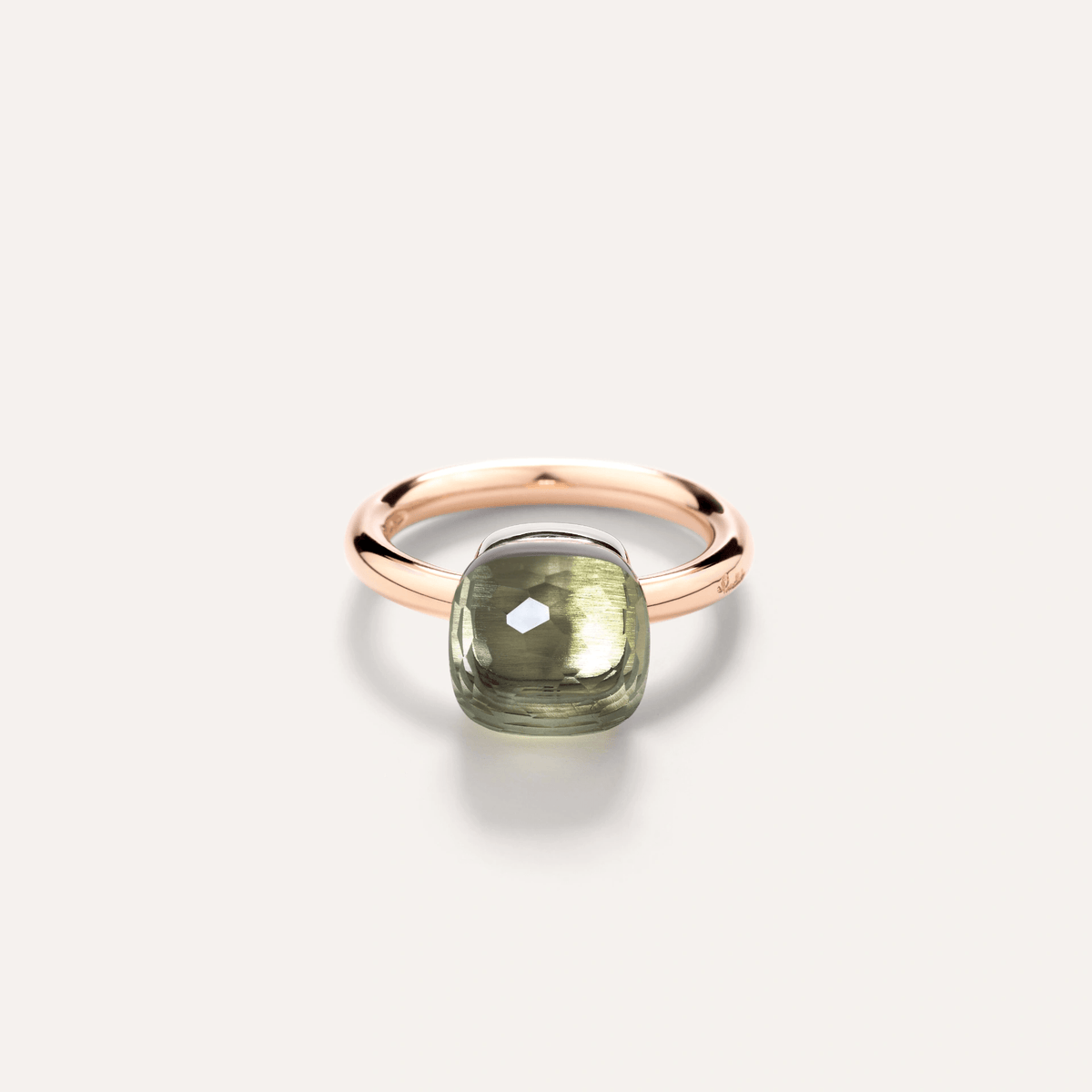 Pomellato Nudo Classic Ring 18k Gold with Prasiolite - Orsini Jewellers