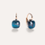 Pomellato Nudo Earrings 18k Rose Gold with London Blue Topaz - Orsini Jewellers