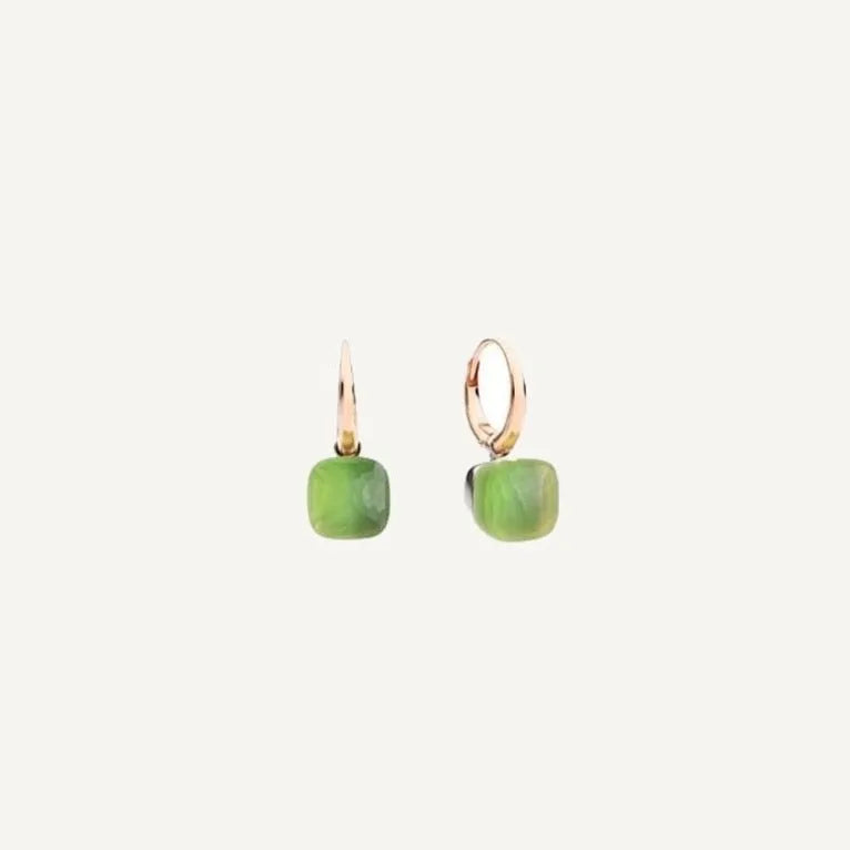 Pomellato Nudo Gelè Earrings 18k Gold with Lemon Quartz - Orsini Jewellers