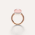 Pomellato Nudo Maxi Ring 18k Gold Rose Quartz, Chalcedony & Brown Diamonds - Orsini Jewellers