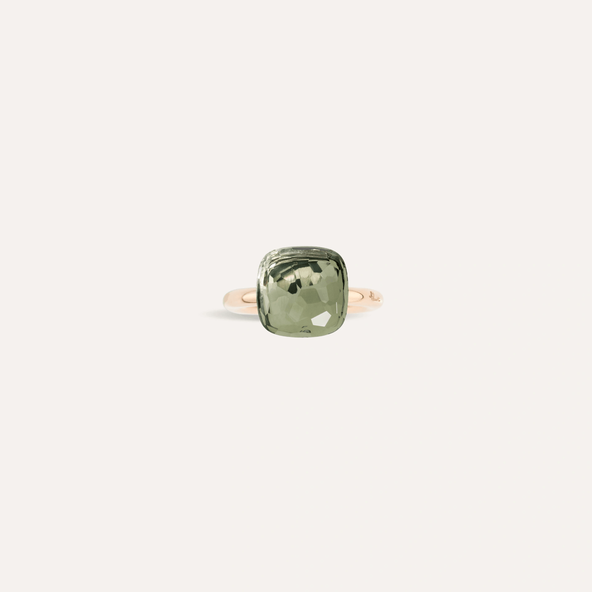 Pomellato Nudo Maxi Ring 18k Gold with Prasiolite - Orsini Jewellers