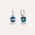 Pomellato Nudo Petit Earrings 18k Gold with London Blue Topaz - Orsini Jewellers