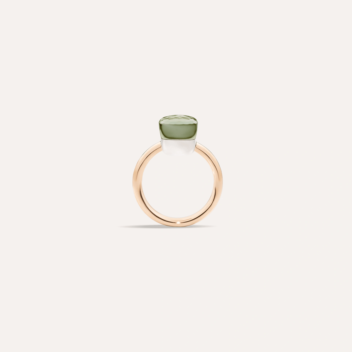 Pomellato Nudo Petit Ring 18k Gold with Prasiolite - Orsini Jewellers