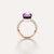 Pomellato Nudo Ring 18k Gold Amethyst and Diamonds - Orsini Jewellers