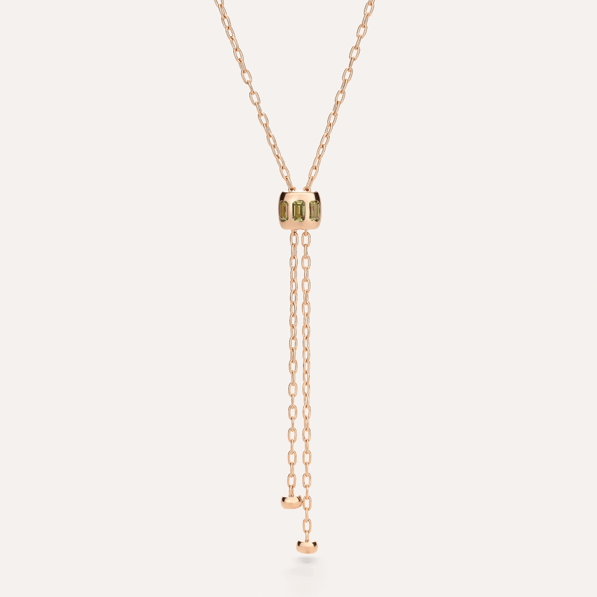 Pomellato Peridot Iconica Lariat Necklace - Orsini Jewellers