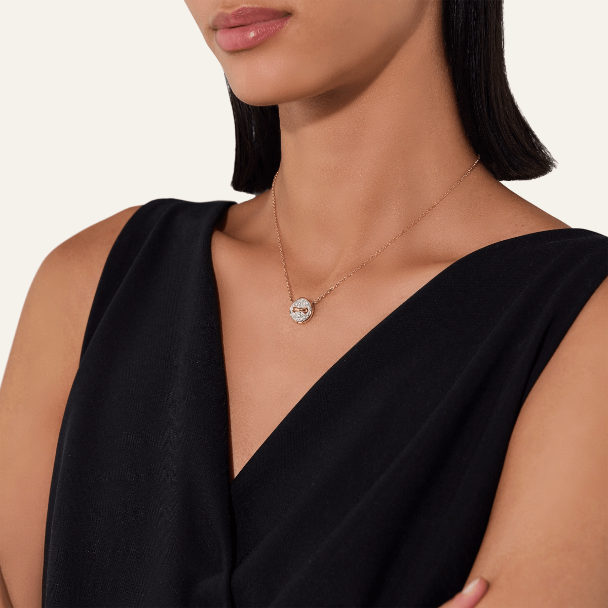 Pomellato Pom Pom Dot Diamond and Mother of Pearl Necklace - Orsini Jewellers