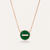 Pomellato Pom Pom Dot Malachite and Mother of Pearl Necklace - Orsini Jewellers