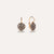 Pomellato Sabbia Earrings in 18k Rose Gold with Brown Diamonds - Orsini Jewellers